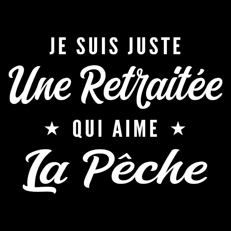 Retraitée passionnée de pêche