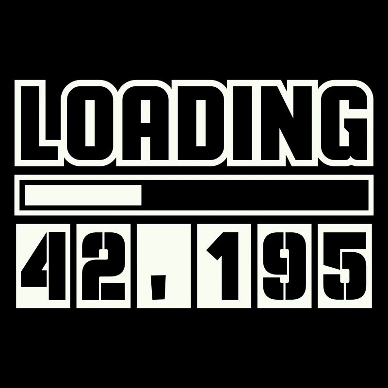 Loading 42,195 Marathon