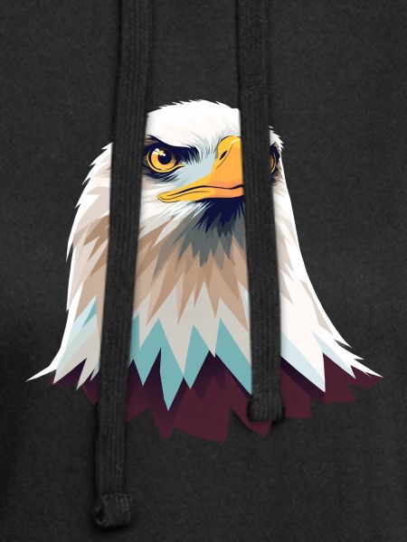 Geometric Eagle Head Illustration