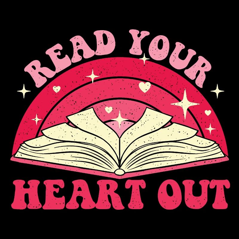 Lecteur drôle de Reader Reading Your Heart Out