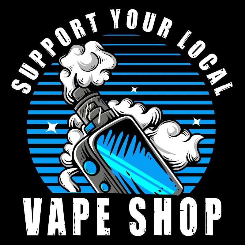 Vape Dampfer E Zigarette Spruch Vaping Geschenk 