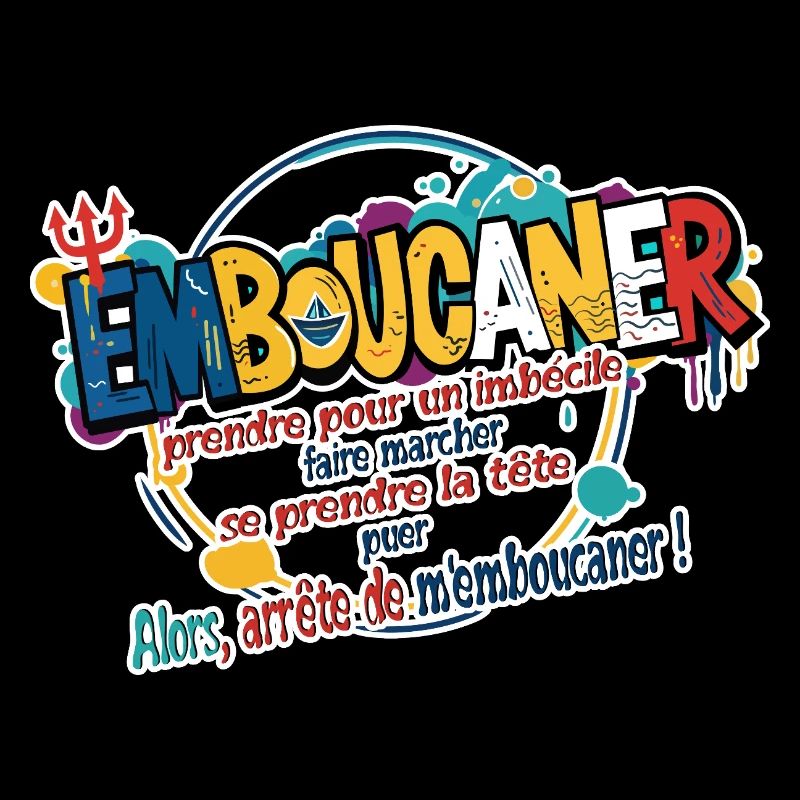 Marseille Slang Art - Emboucaner Expression Design