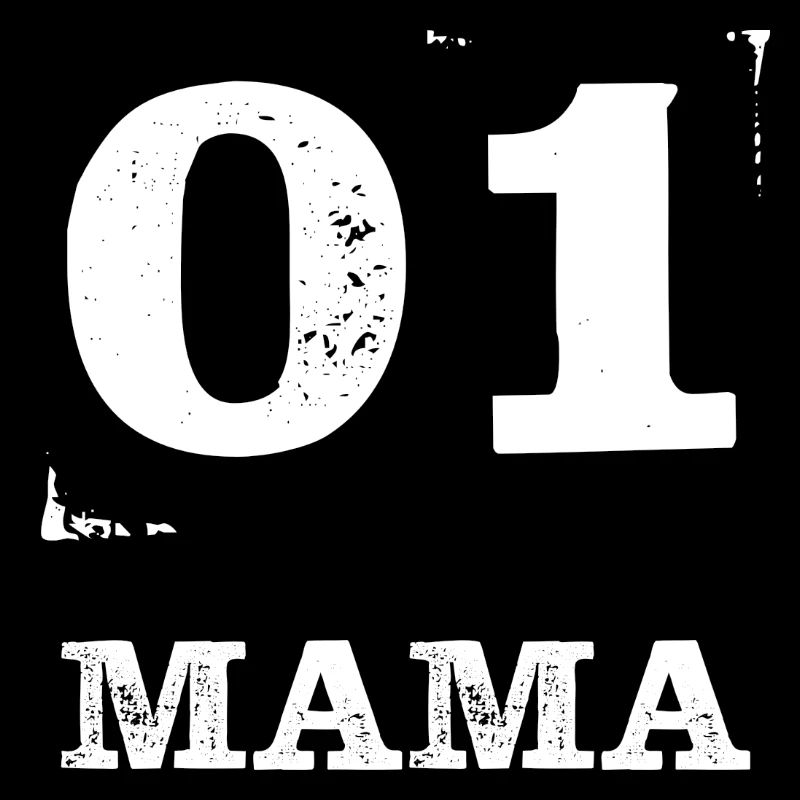 Impression vintage de la maman n°1