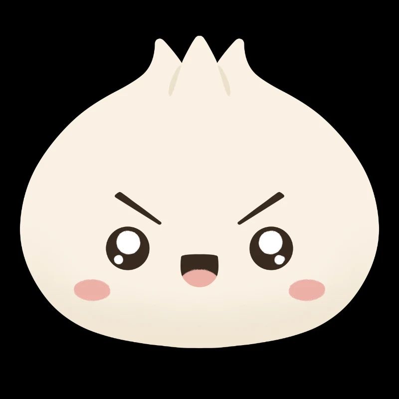 Grumpy Dumpling – süßes Maskottchen