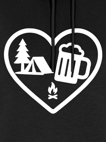 Heart Camping Bier