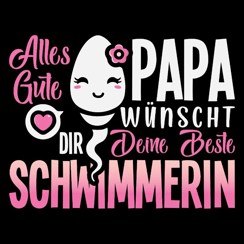 Alles Gute Papa wünscht dir dein bester Schwimmer