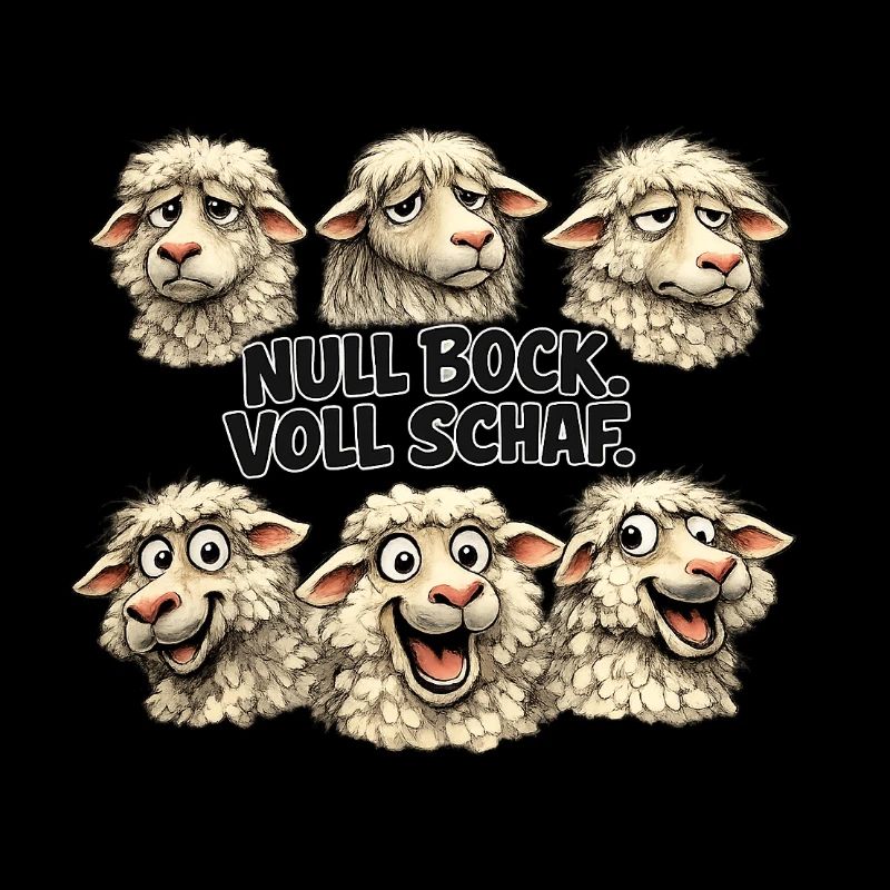 Schaf-Quintett: Null Bock Voll Schaf