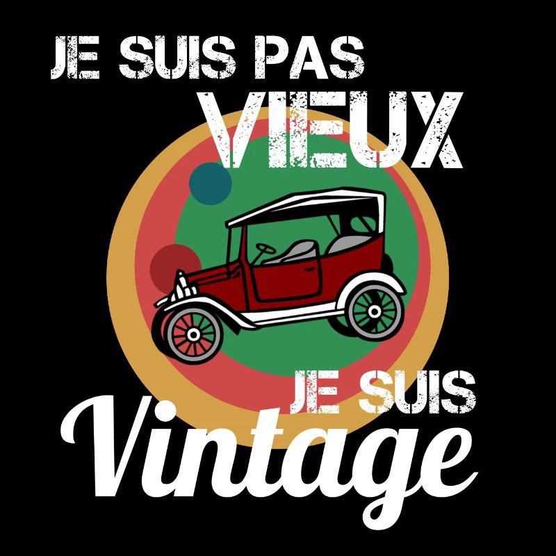 Ich bin kein altes Oldtimer-Auto