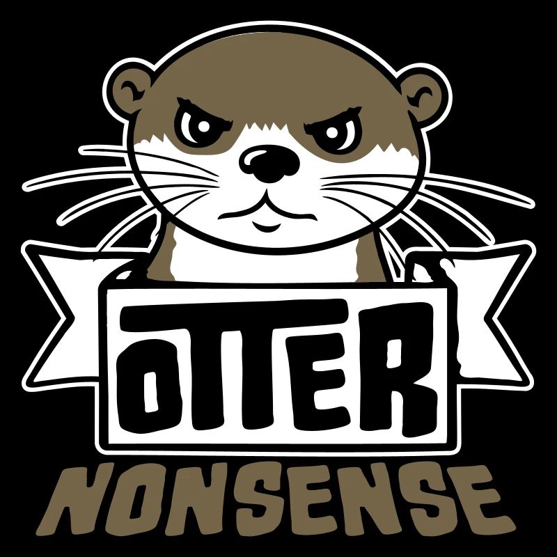 N’importe quoi de loutre, jeu de mots drôle, expression d’amour de la loutre