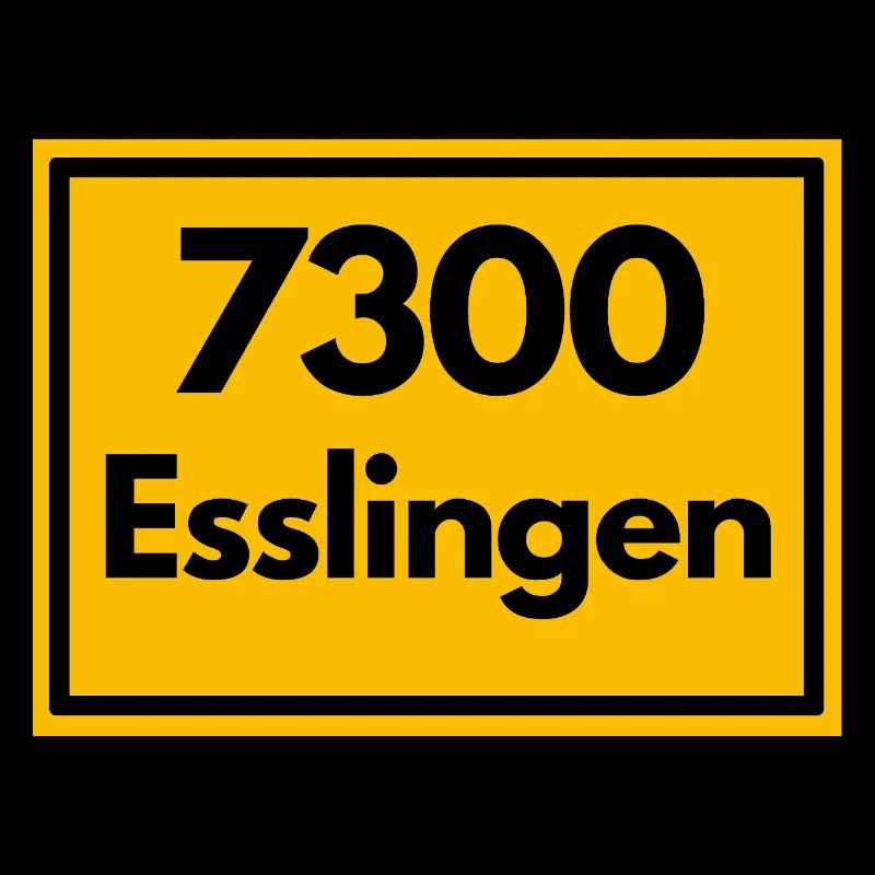 OLD POSTCODE ZIP CODE RETRO 7300 ESSLINGEN SCHABEN