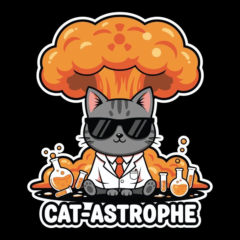 Cat Astrophe Labcoat