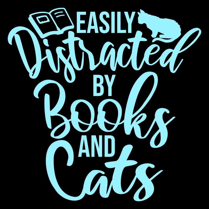 Facilmente distratto dai libri e dai gatti