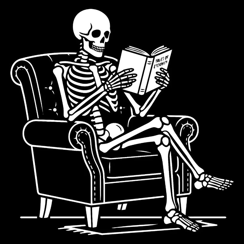 Lecture de squelette dans le fauteuil