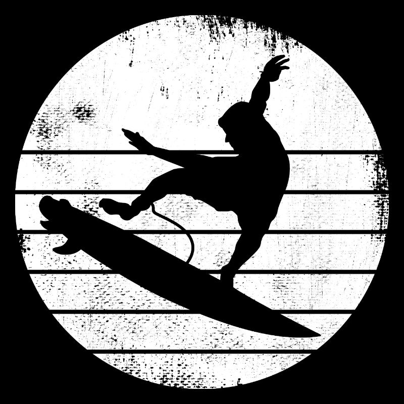 Conception de surfeur