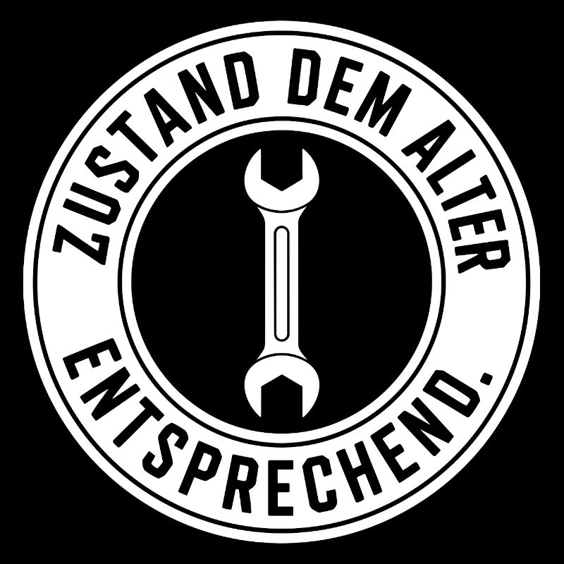 Zustand Dem Alter Entsprechend Oldtimer Geburtstag