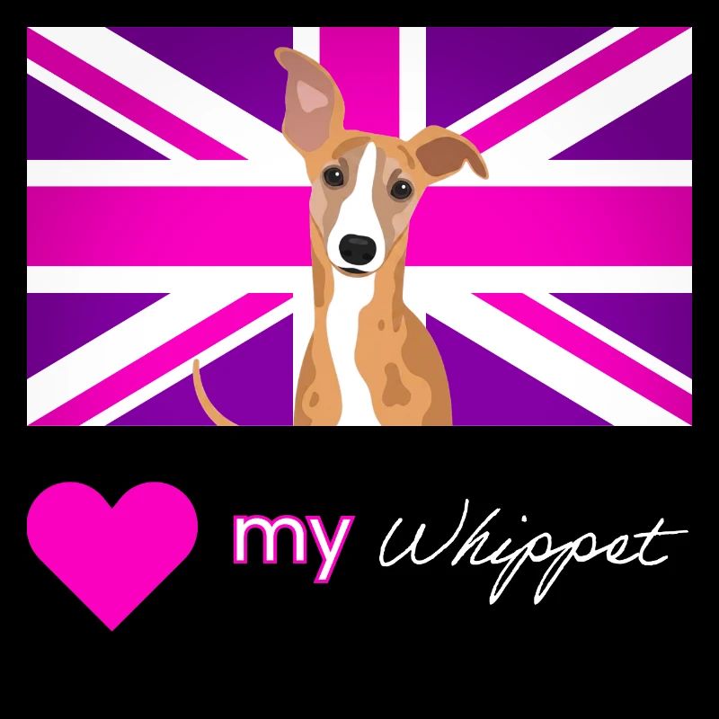 PURPLEWHIPPET (Texte blanc, Vibrant)