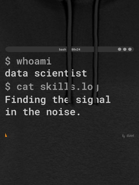 Data Scientist - Terminal Design Shirt