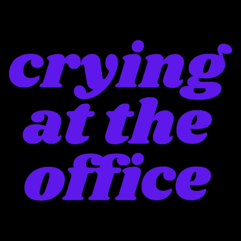 crying at the office