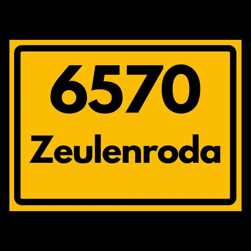 Alte Postleitzahl 6570 Zeulenroda, Thüringen, PLZ