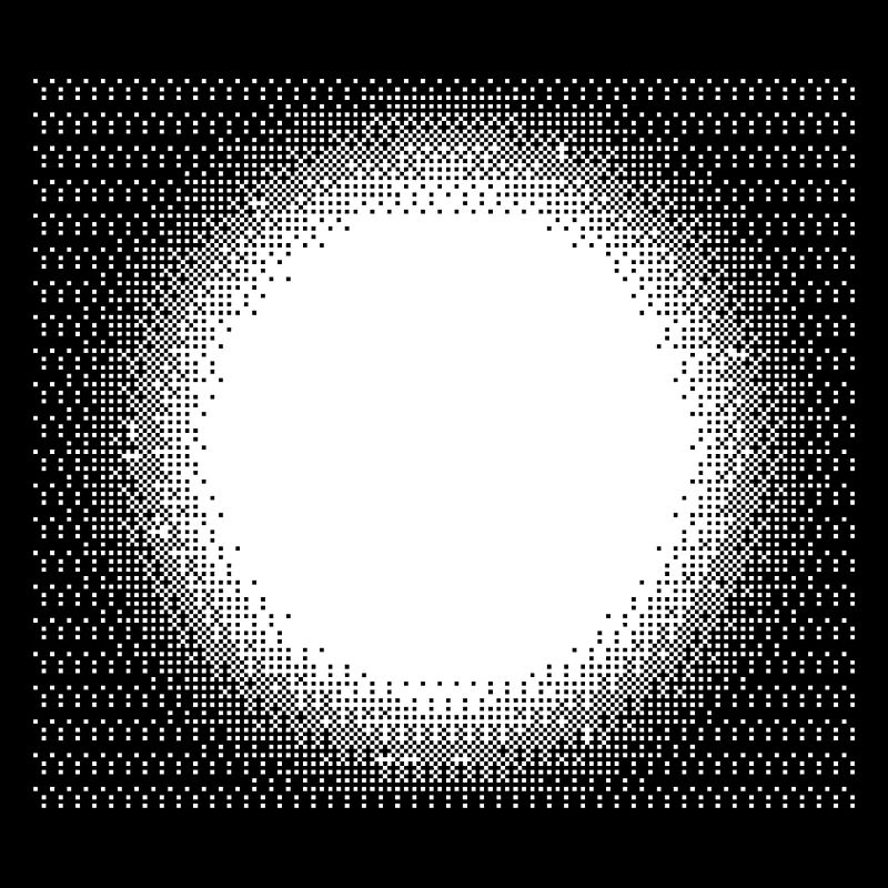 Halo Dotburst Circle