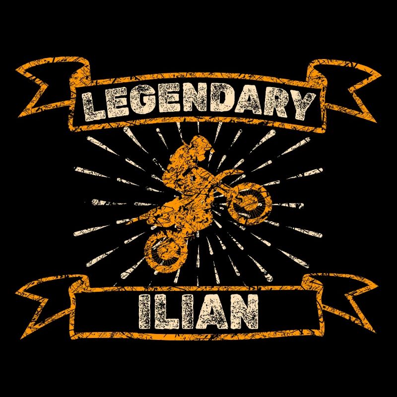 Ilian als Biker
