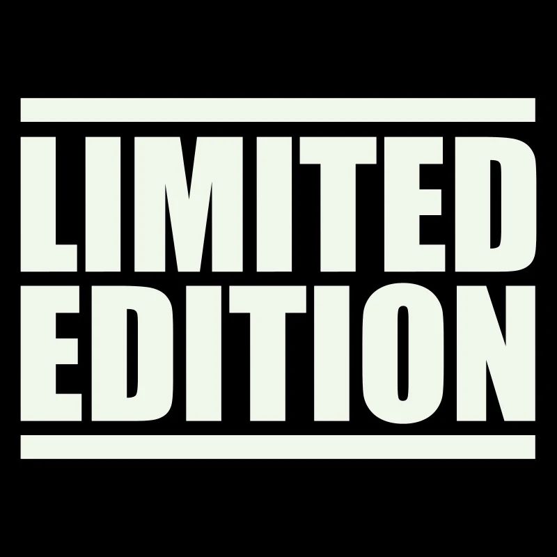 Édition limitée en majuscules