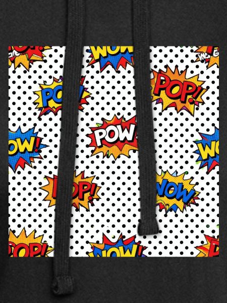 Pop Art Comic Burst Pattern