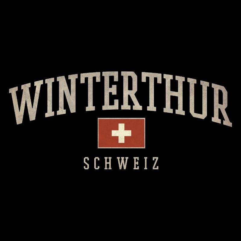 Tee du drapeau suisse de l’arc de Winterthur