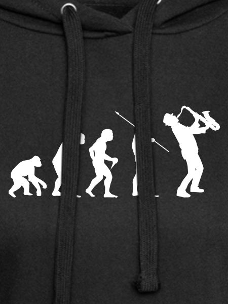 Evolution to Saxophonist Music Gift