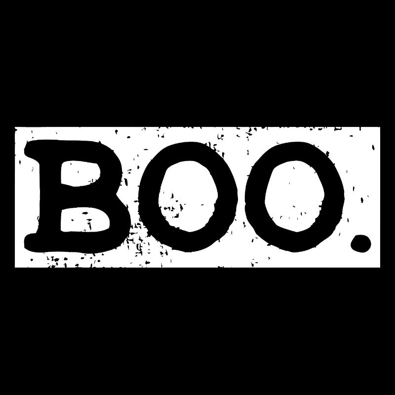 Boo Bold Halloween Typografie