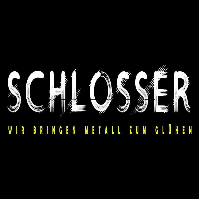 Schlosser Handwerker Design