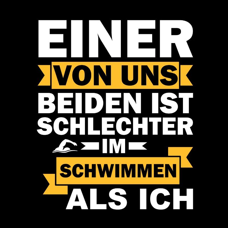 Geburtstagsgeschenk Schwimmen Lustiger Spruch