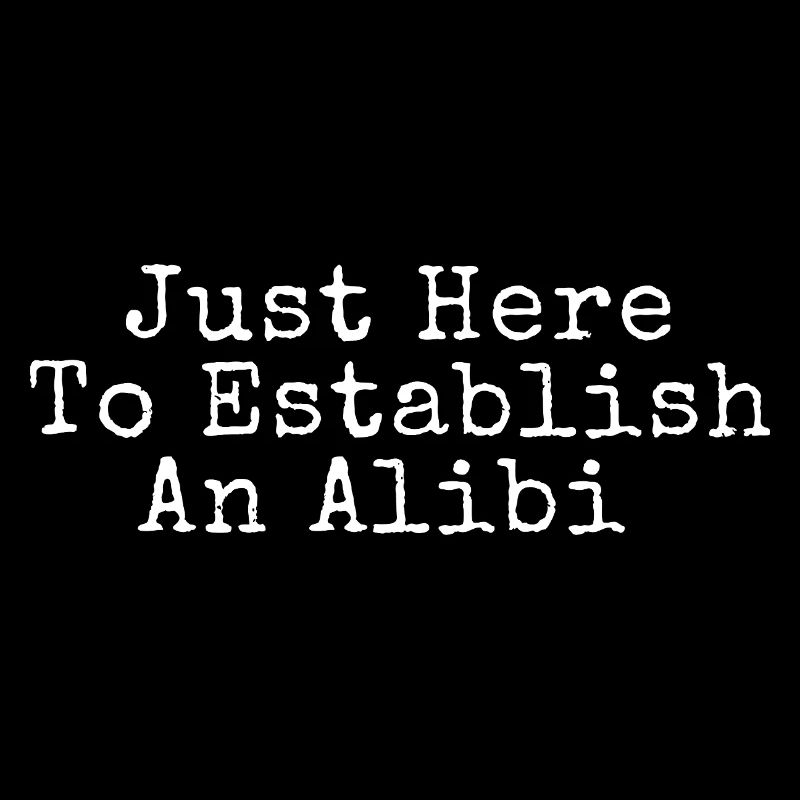 Établir un alibi : true crime drôle