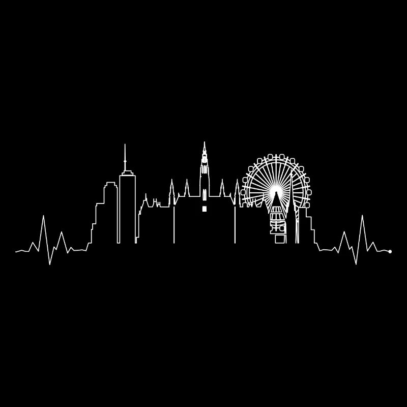 Urbane Skyline Silhouette