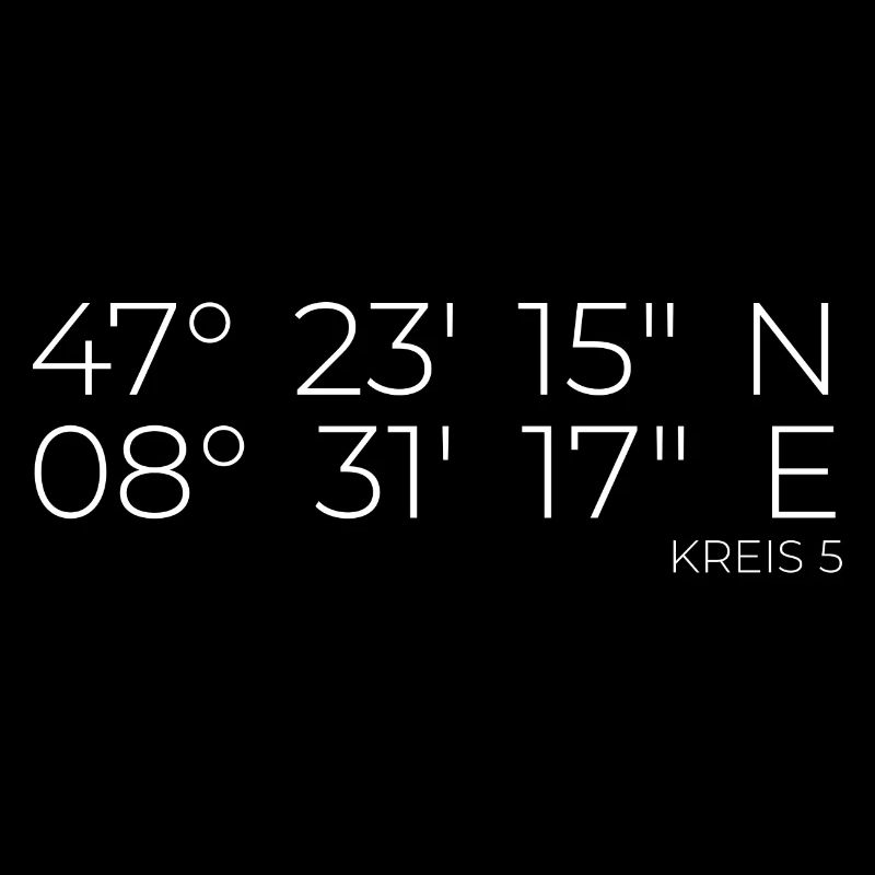 Coordinates District 5 Zurich