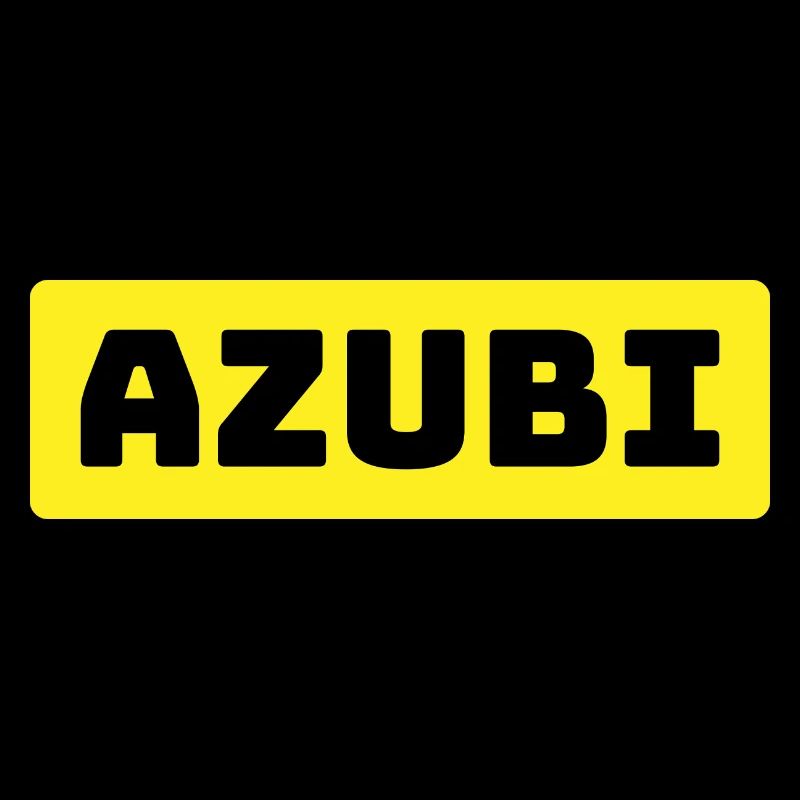 Azubi Tshirt yellow