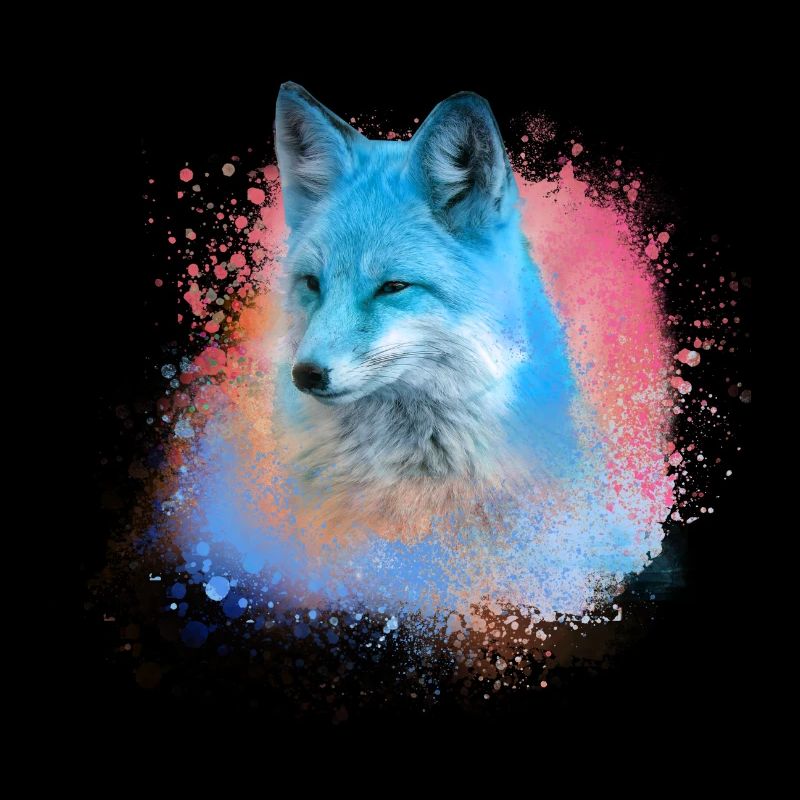 fuchs ,Graffiti, Malerei,fuchs ,aquarell