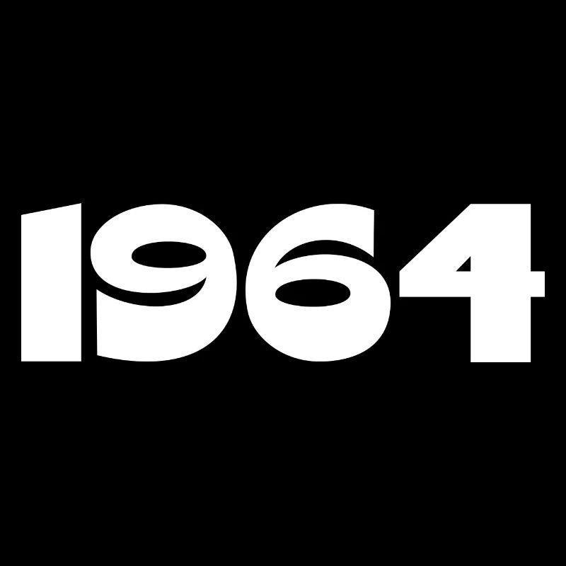 Personalize 1964 60th Birthday Template