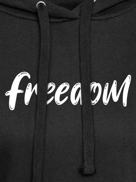 Freedom Brush Script Monochrome Statement