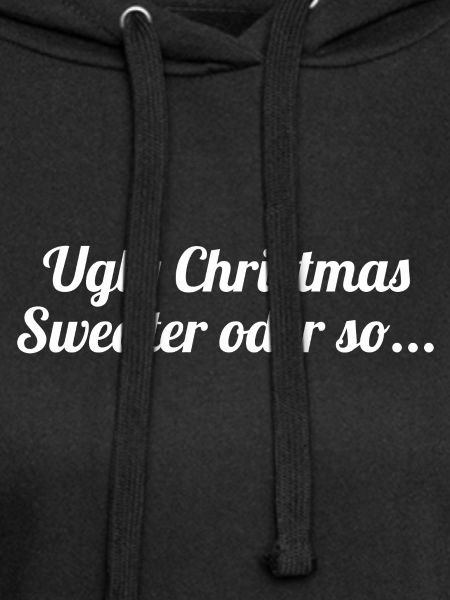 Ugly Christmas Sweater oder so...