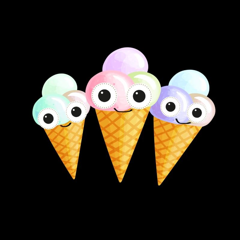 eistüten, eis,icecream,comic