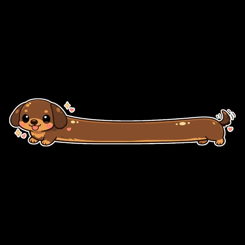 Long, teckel mignon
