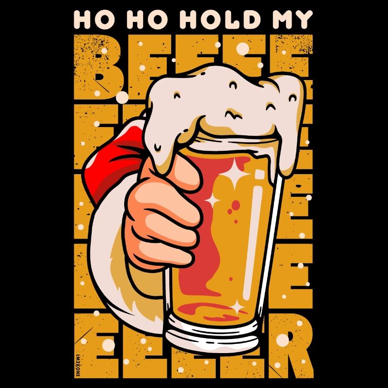 Noël hoho tiens ma bière