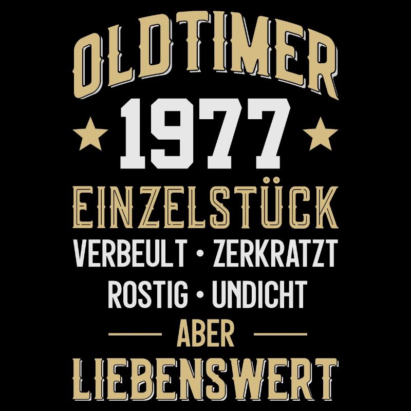 LUSTIG 49. GEBURTSTAG OLDTIMER 1977 EINZELSTÜCK
