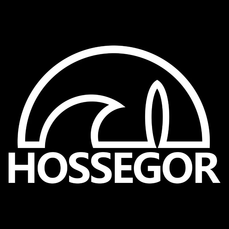 Hossegor sun minimalist white surfboard