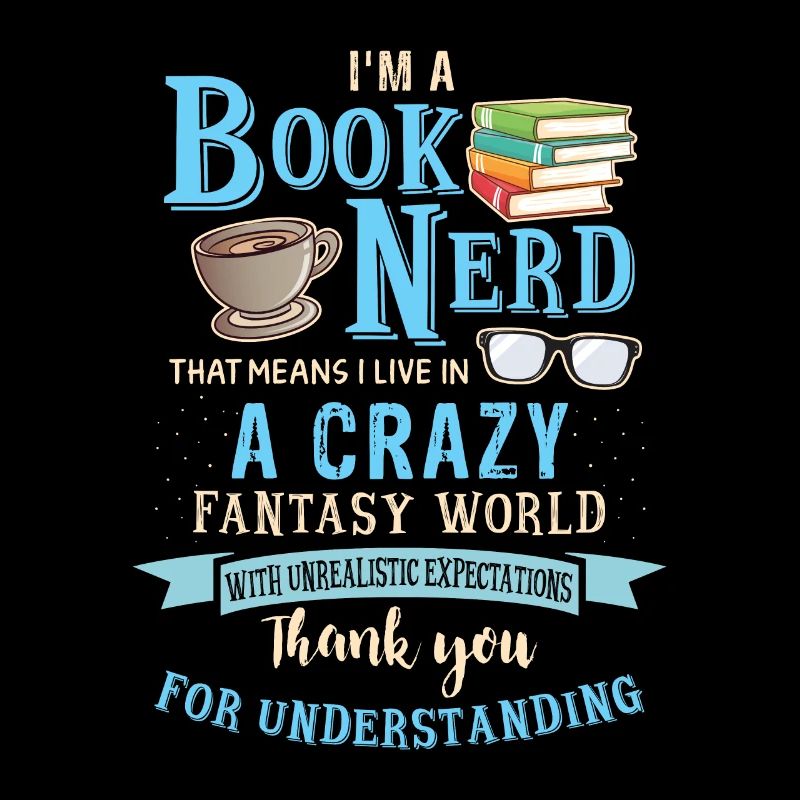 Books nerd bookworm reading gift