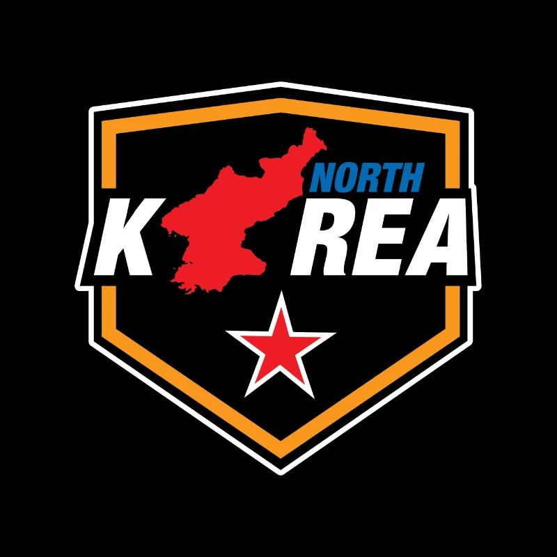 Corée du Nord Corée du Sud Drapeau Corée Asie