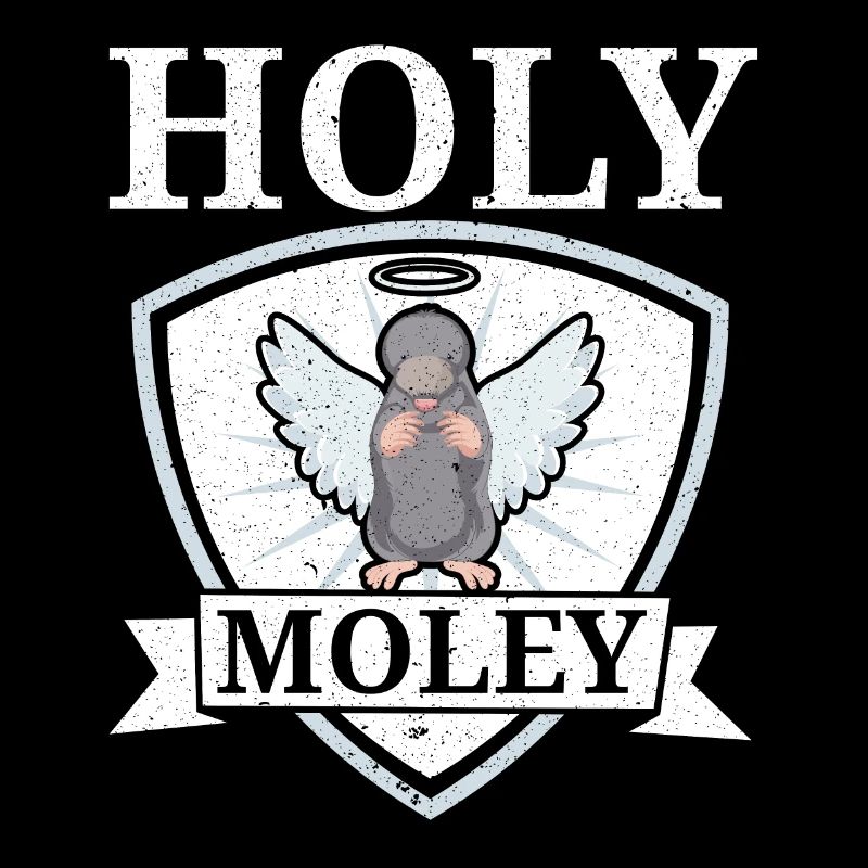Holey Moley Animal Pun Mole Lover Maulw
