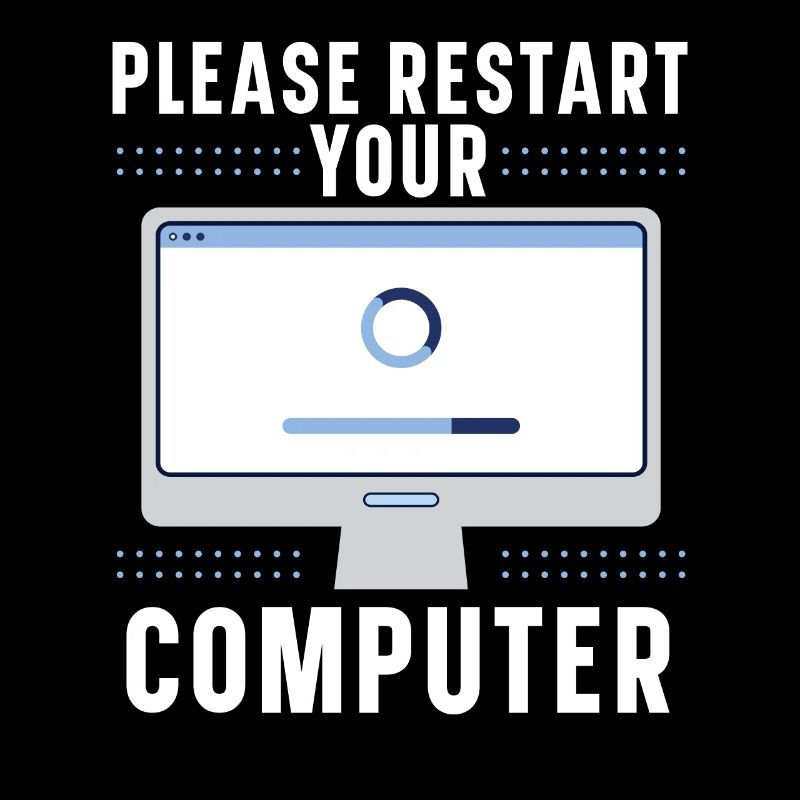 Please Restart Your Computer Coding Tech Support