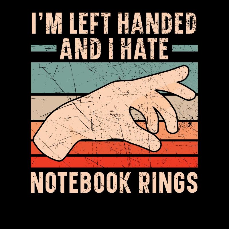 Ich bin Linkshänder und ich hasse Notebook-Ringe